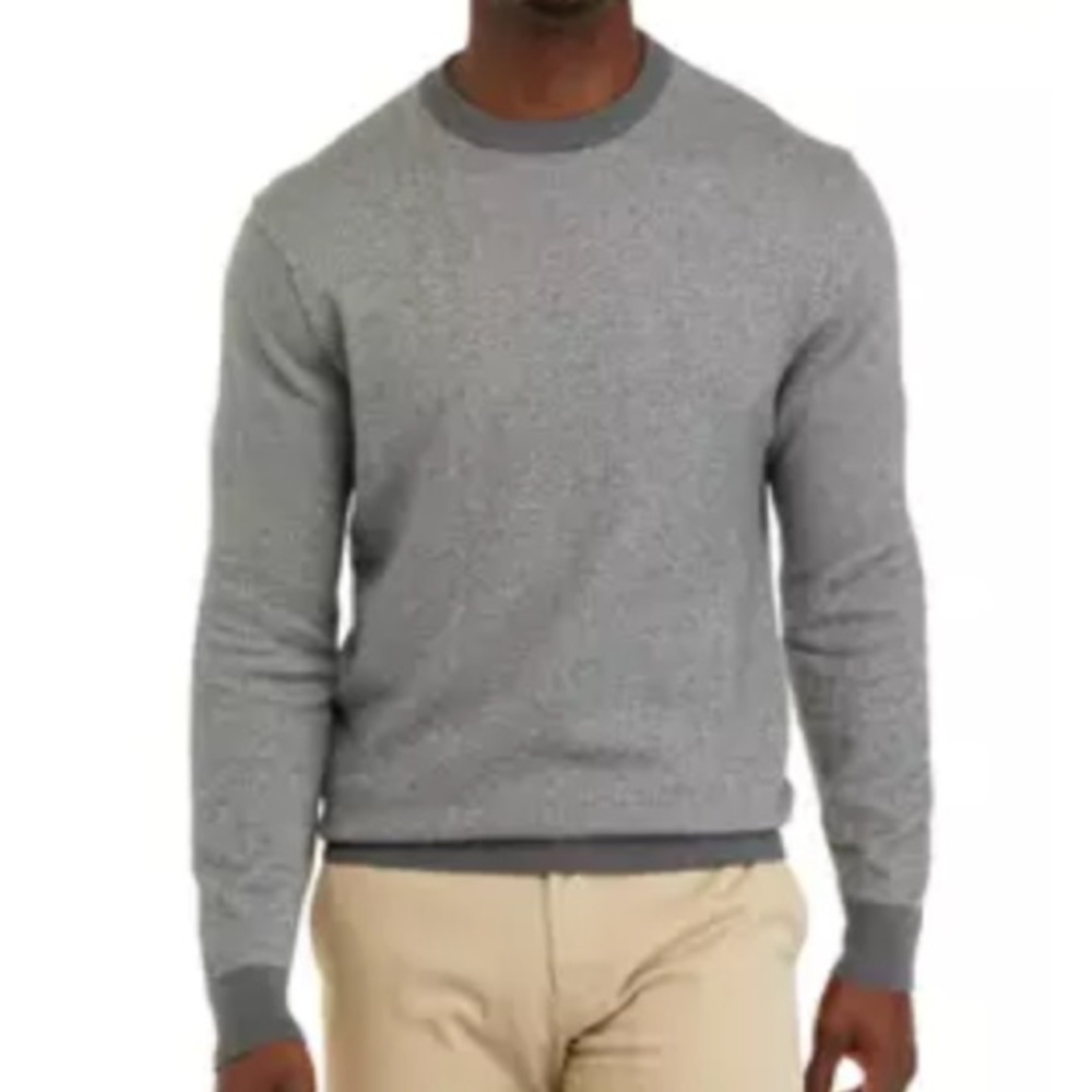 Men’s NWT cotton/cashmere blend sweater